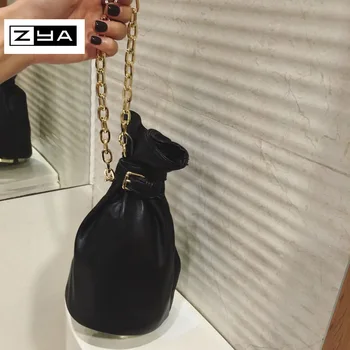 

2017 New Black Bottle Wristlets Women's Bag Designer Women Clutch Bags And Purses Sheepskin Bucket Party Evening Bag