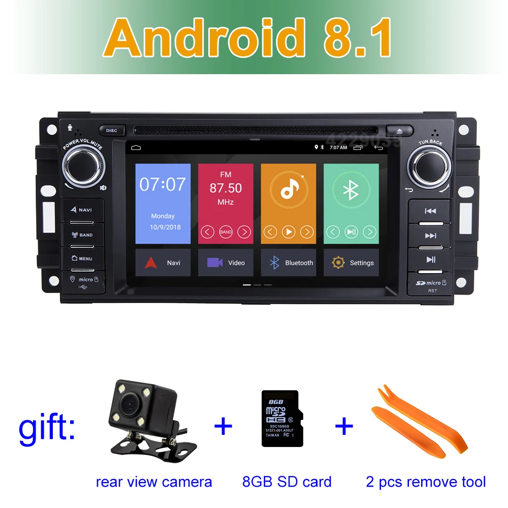 

Android 8.1 Car DVD Player for JEEP COMMANDER/GRAND CHEROKEE with Radio WiFi