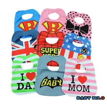 Детские нагрудники; водонепроницаемый детский нагрудник; хлопковый нагрудник; комплект из экологичной ткани с принтом