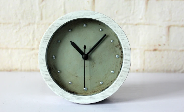 3D стереоскопический металла ногти home decor reloj despertador аль-Фаджр часы Кварцевые Цифровой Автомобильный часы Ретро часы круглые