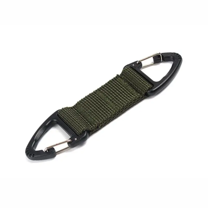 

Multipurpose Locking Hanging Hook Tactical Link Snap Keychain Drop Shipping #Z30