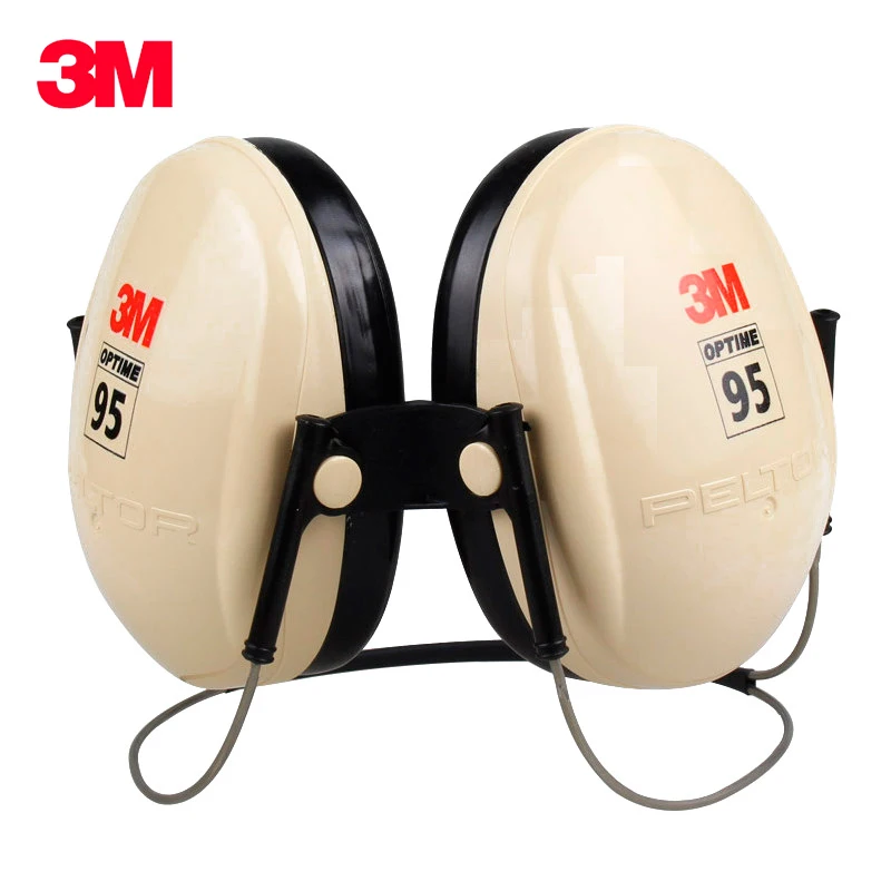 3M H6B Safety Anti-noise Earmuffs Ear Protector Outdoor Hunting Shooting Sleep Soundproof factory learn Mute Work Ear protection - Famidy.com