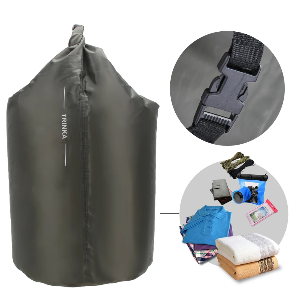 Portátil 40L seco bolsa verde del ejército resistente al agua al aire libre Kayak Camping viaje río Trekking deportes de agua de barril Portátil 40L seco bolsa verde del ejército resistente al agua al aire libre Kayak Camping viaje río Trekking deportes de agua de barril