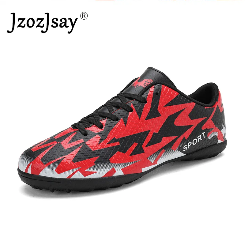 

New Training Sport Shoes Football for Men 2019 Kids Soccer Shoes Sneakers Cheap Turf Trainers Leather Football krampon futbol