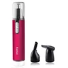3in1 nose trimmer beard trimer for men ear eyebrows shaver nose hair trimmer for nose and ears hair removal AA battery powered ► Photo 1/2