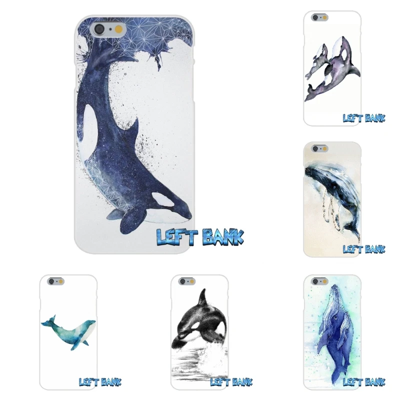

killer whale orca watercolor Soft Silicone TPU Transparent Cover Case For Xiaomi Redmi 3 3S Pro Mi3 Mi4 Mi4C Mi5S Note 2 4