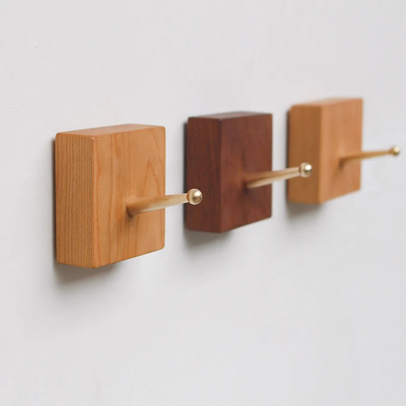 Creative Decorative Wall Hooks Coat/Bag Hangers Eco Friendly Natural