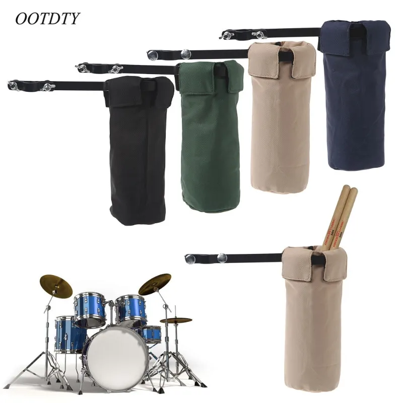 

OOTDTY Drum Sticks Holders Clip On Stand Drumsticks Cases Drummer Accessories New