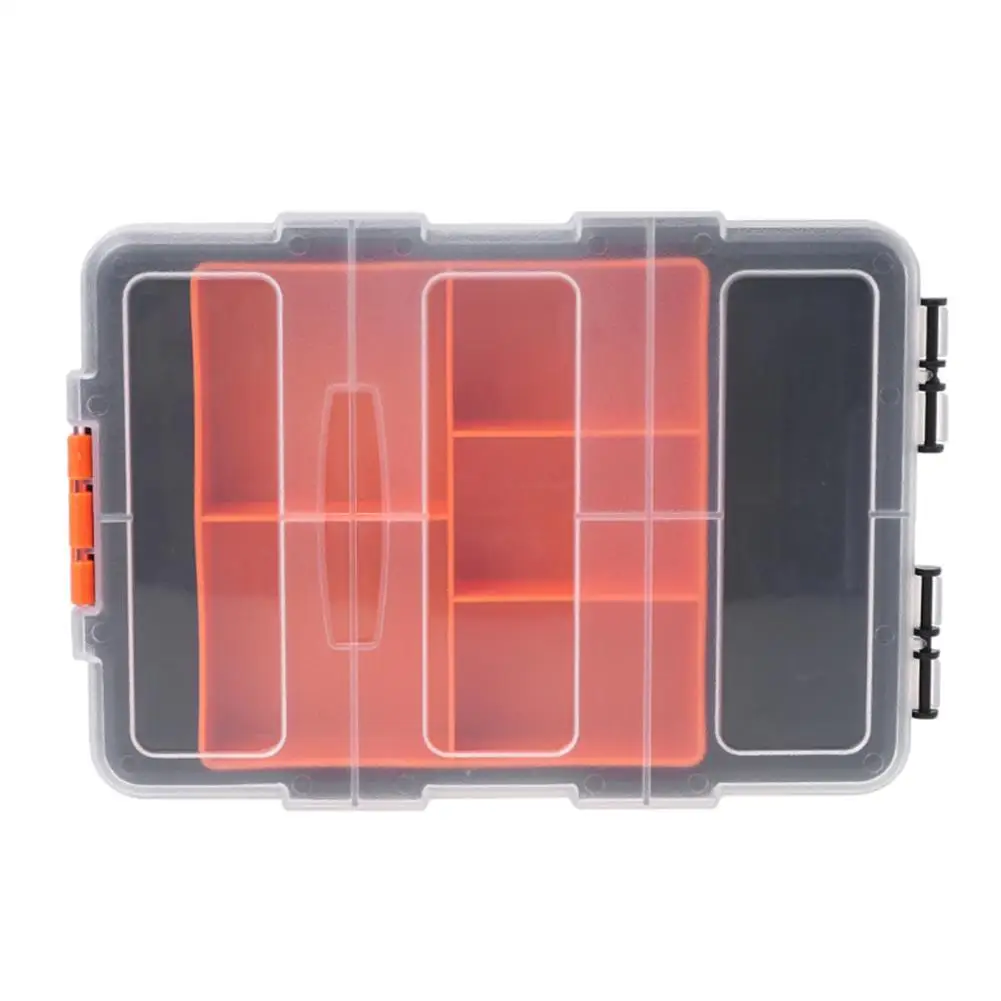 F-156D Portable Plastic Tool Parts Box Suitcase electrician tool box Storage Tools box Storage Box Suitcase Case Holder