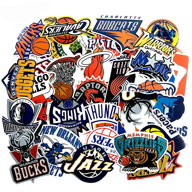 32 قطعة/الوحدة العلامة التجارية الكتابة على الجدران كرة السلة فريق نادي ملصقات للشعار الغيتار لوح التزلج للماء PVC الأمتعة المحمولة ملصقات بار... 32 قطعة/الوحدة العلامة التجارية الكتابة على الجدران كرة السلة فريق نادي ملصقات للشعار الغيتار لوح التزلج للماء PVC الأمتعة المحمولة ملصقات بار...