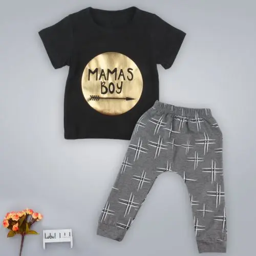 Комбинезон для маленьких мальчиков от 0 до 24 месяцев, комплект одежды из 2 предметов, комбинезон для новорожденных, UK