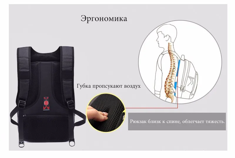 Tigernu Моды Многофункциональные Мужчины Рюкзак Школы Молодежи Тенденция Мешок Школы Мальчики Девочки Сумка Рюкзак Для Ноутбука