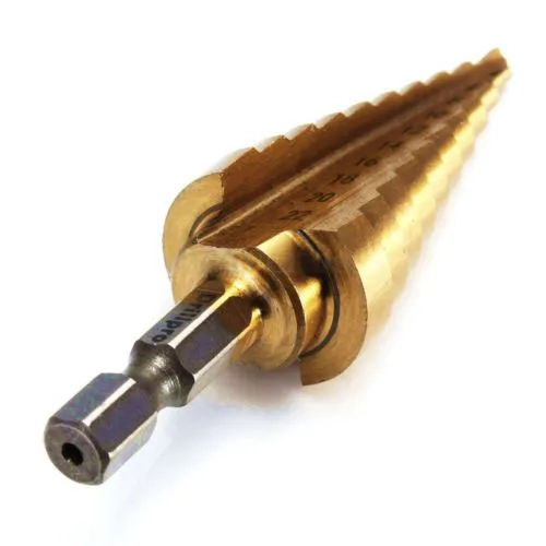 4Pcs Titanium 1/4 Hexagonal Cone Hole Drill Hole Drilling Woodworking Countersunk Head Drilling Screw Reaming Drill Bit hexagonal 00 4Pcs Titanium 1/4 Hexagonal Cone Hole Drill Hole Drilling Woodworking Countersunk Head Drilling Screw Reaming Drill Bit hexagonal 00
