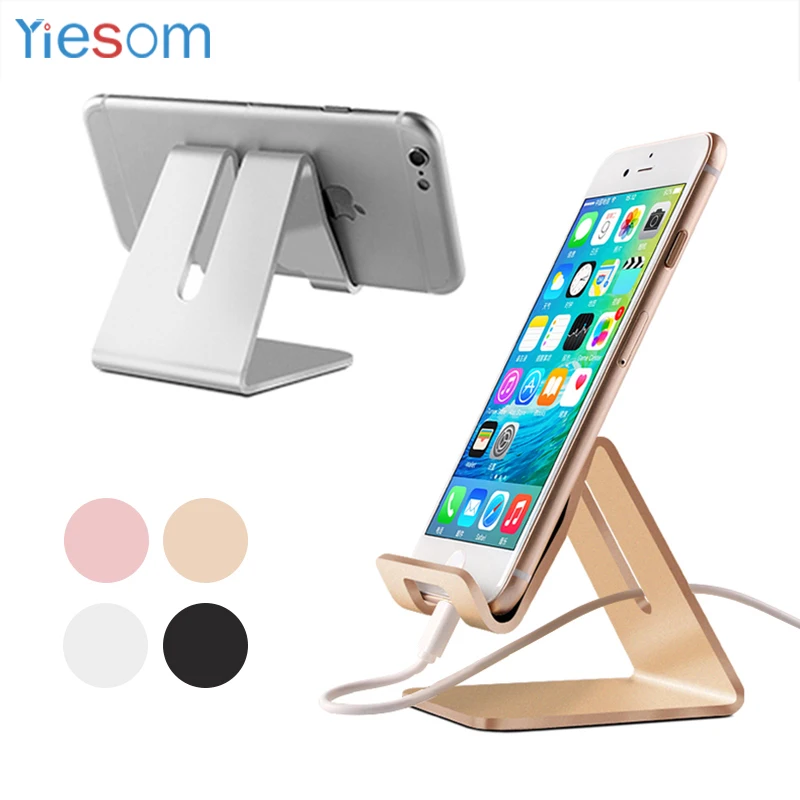 Teléfono móvil universal de Madera Escritorio Soporte Soporte iPhone 6S Samsung P7C0 Plus
