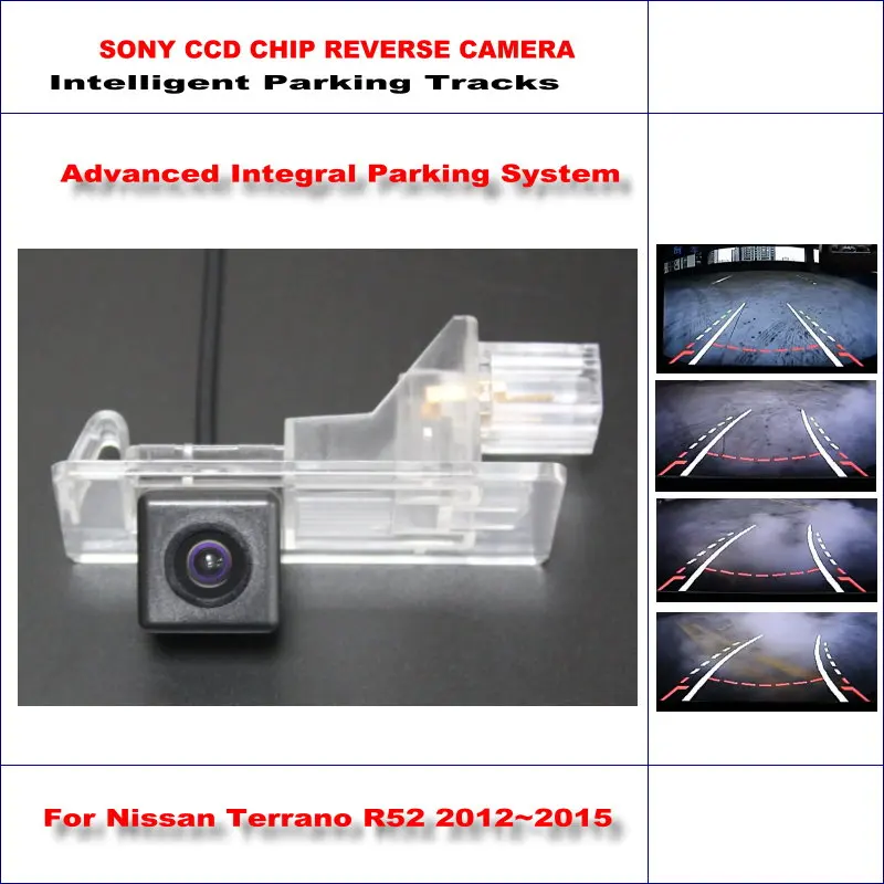 

Backup Rear Reverse Camera For Nissan Terrano R52 / Pathfinder R52 / HD 860 * 576 Pixels 580 TV Lines Intelligent Parking Tracks