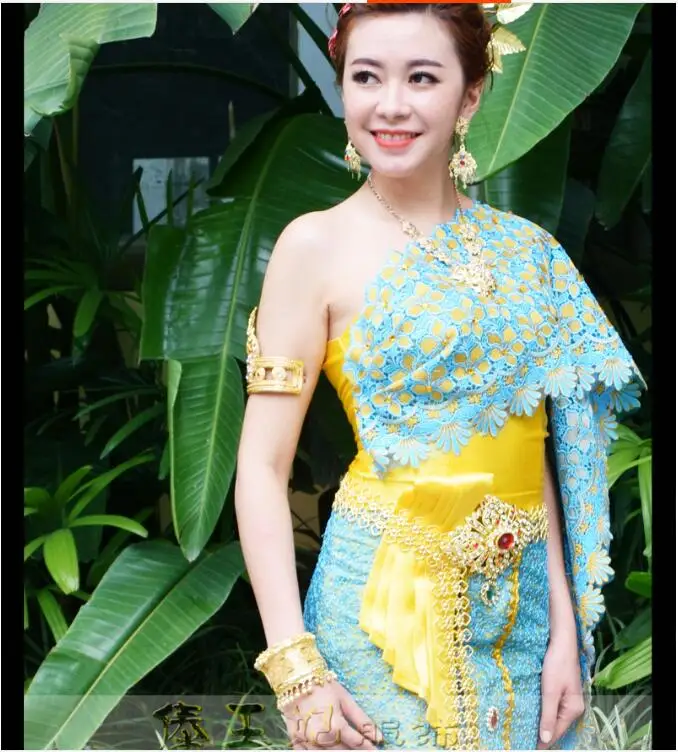Attire Thai Bridesmaid Dresses Buy Set Of Thai Traditional Vintage
