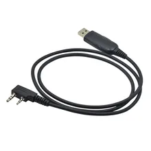 Cabo De Programação USB para BAOFENG WIN10 UV-5R BF-888S UV-82 WLN KD-C1 AP-100 UV-3R TG-UV2 UVD-1P PX-777 KENWOOD cabo de dados de Rádio