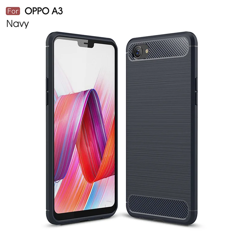 1 шт. Роскошные Чехлы для мобильных телефонов OPPO A3 силиконовый защитный гелевый