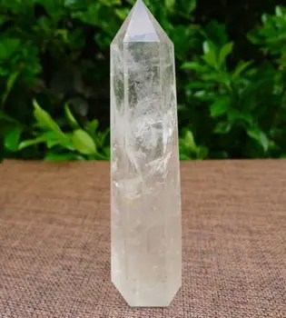 

xd j00570 Beautiful Natural White Quartz Crystal Point Healing