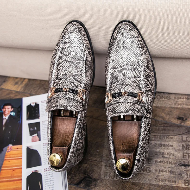 Роскошные деловые повседневные кожаные туфли мужские официальные свадебные туфли на плоской подошве Мужские модельные кожаные туфли размера плюс 38-48
