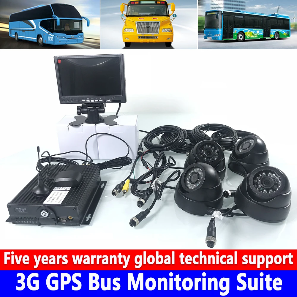 

Five year warranty global technical support 3G GPS bus monitoring kit agricultural locomotive / private car / excavator / train