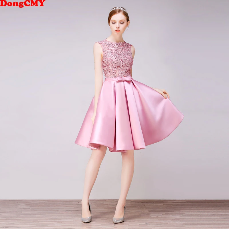 Новое поступление Короткие коктейльные платья DongCMY женское кружевное