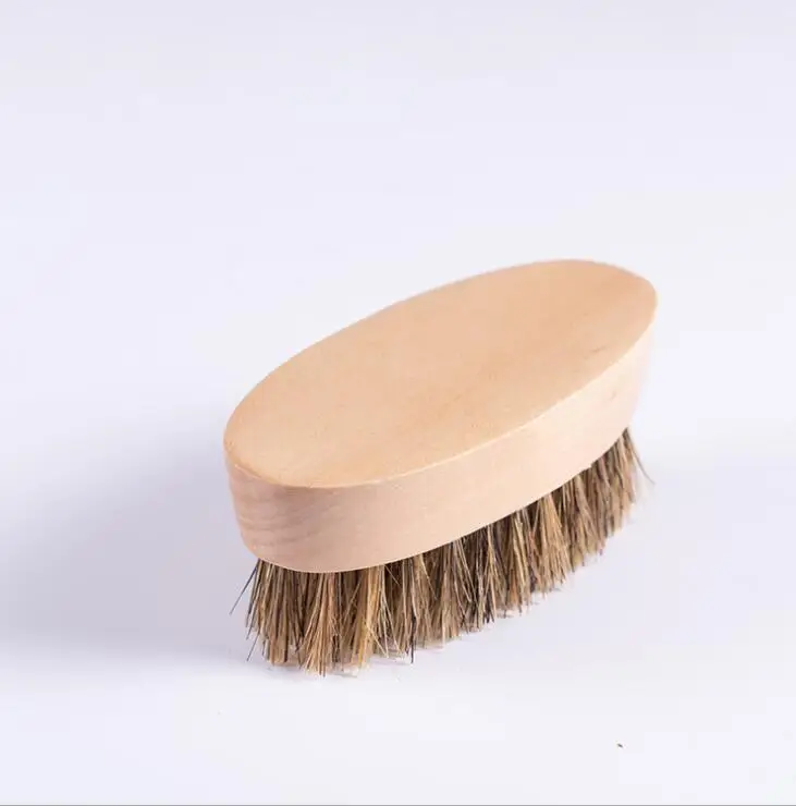 Ручки бамбуковые Для мужчин усы борода кисти помазок щетка для чистки лица для путешествий Парикмахерская