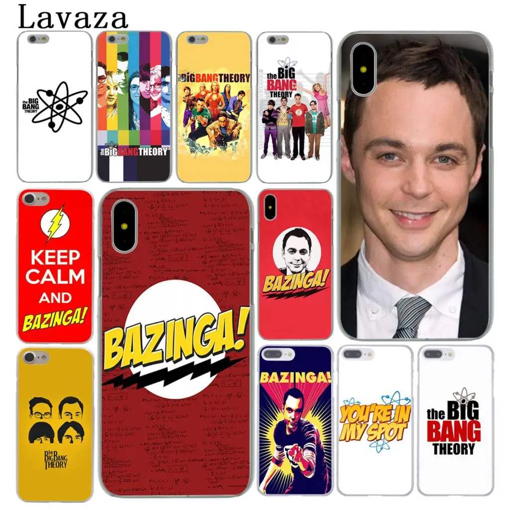 

Lavaza The Big Bang Theorys Hard Phone Case for iPhone XR X XS 11 Pro Max 10 7 8 6 6S 5 5S SE 4S 4 Cover