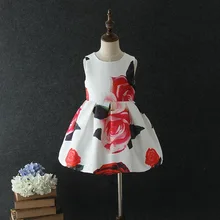 Г. Весеннее белое платье с цветочным рисунком для девочек детское осеннее платье с длинными рукавами для девочек 3, 4, 6, 8, 10 лет, одежда для девочек RKF185014