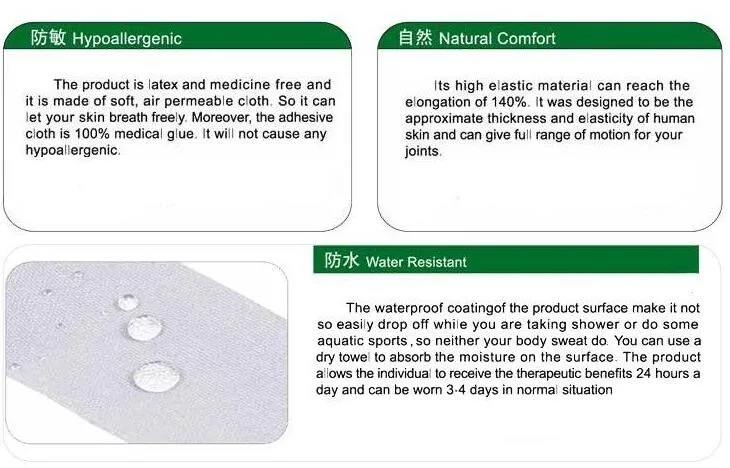 Высококачественная водонепроницаемая лента 5 см х 5 м, кинезиологическая лента, хлопок, цветная брендовая лента, мышечная лента, 10 рулонов/лот