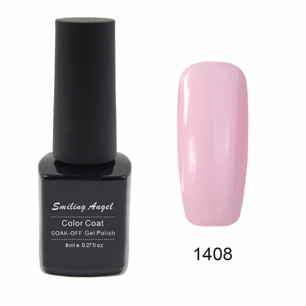 Smiling Angel Bling Primer Gel Nail Polish UV LED Soak off Top Base