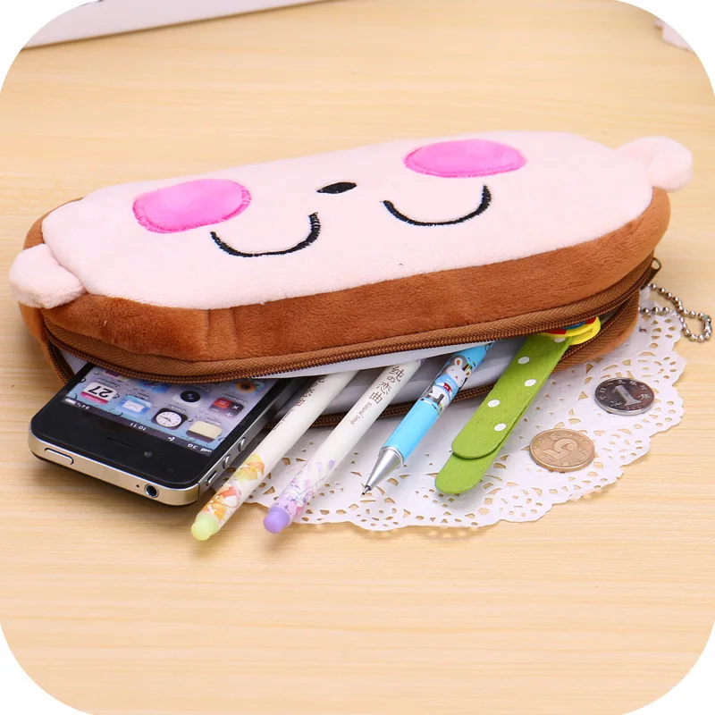 1 шт. плюшевые пеналы для карандашей и карандашей|pencil case|girls pencil casegirl |