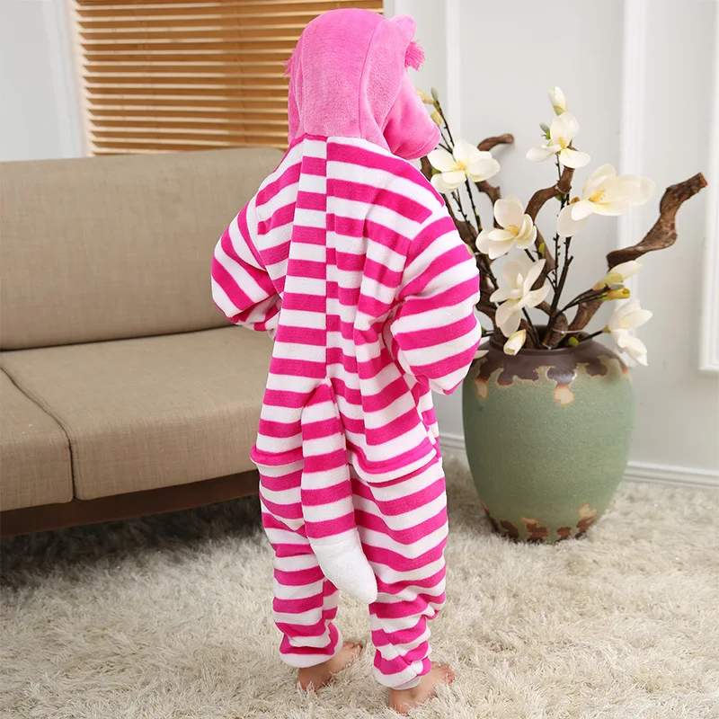 PSEEWE-Kids-Pajamas-For-Boys-Girls-Sleepwear-Onesies-Flannel-Children-Pajamas-Set-Winter-Hooded-Animal-Unicorn (2)
