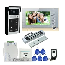 FREE SHIPPING 7 LCD Screen Record Video Intercom font b Door b font Phone Kit Outdoor