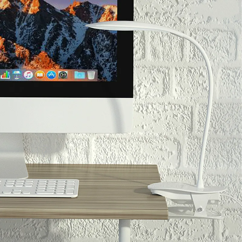  JSEX LED Table Desk Lamp Night Light Study Lamps Stand Lights USB Port Eye-caring For Office Bedroo
