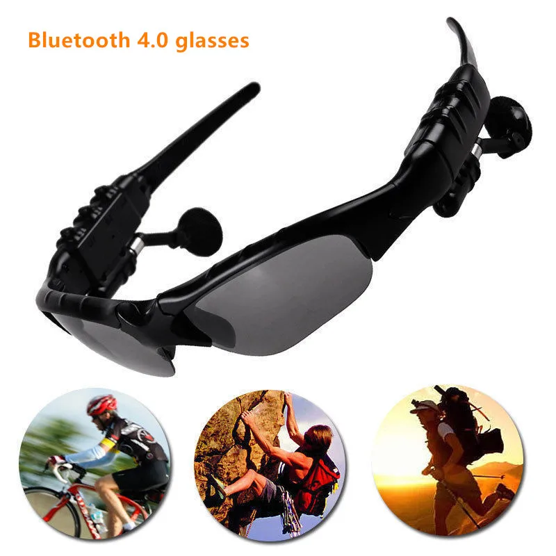 

Bluetooth glasses Headphones Wireless Bluetooth 4.0 Headset Telephone Driving Stereo Sunglasses mp3 Eyes Glasses for iPhone