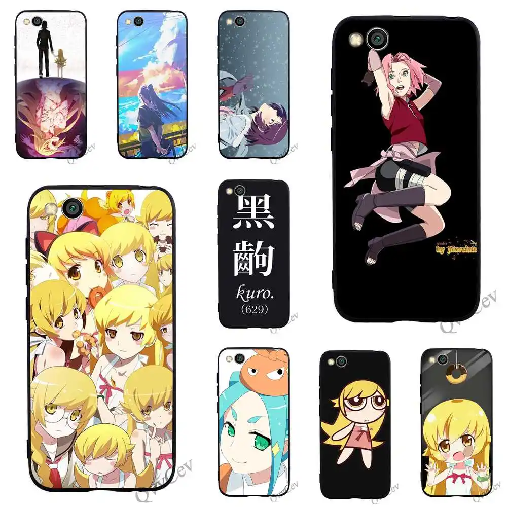 

Colorful Monogatari Phone Cover for Xiaomi Mi A2 Case A1 Lite 6 8 F1 TPU Back