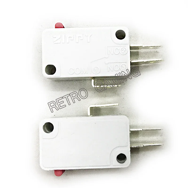 US $123.70 1000pcs ZIPPY Microswitch for Push Button 3 pin white micro switch for buttonArcade Game Partscabinet accessories