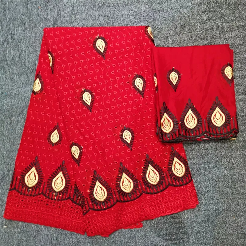 

2019 Latest 5+2 Yards African Cotton Swiss French Lace Fabric High Quality African Swiss Voile Lace In Switzerland LX071906