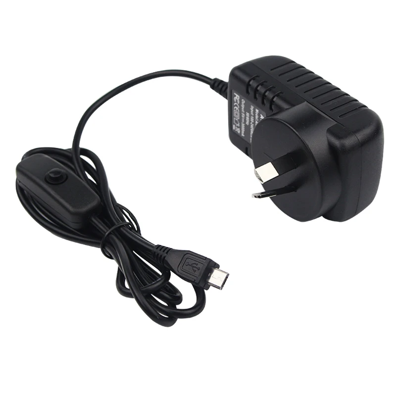 Raspberry-Pi-3-B-Power-Supply-5V-3A-Switch-Button-Micro-USB-Power-Charger-Adapter-EU (2)