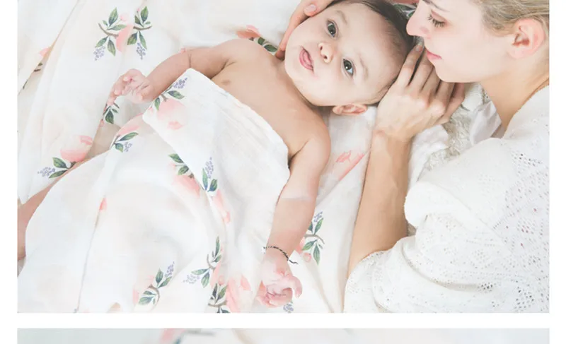 Адамант Ant 100% бамбук Волокно Детские пеленает мягкие новорожденных Одеяла черный, белый цвет Марли младенческой Wrap мешок для сна пеленали