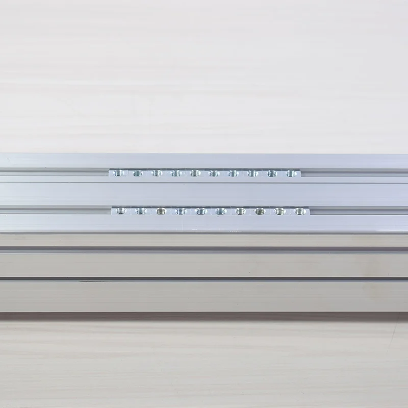 RXP60 300 mm CNC Belt Drive Linear Guide Slide Rail Actuator Motorized Stage 0.1 mm Accuracy