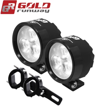 

GOLDRUNWAY EXP3 Ultimate UTV Motorcycle LED FOG HeadLIGHTS Mount Light Kit