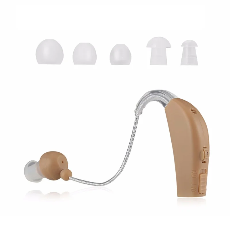 New Rechargeable ear hearing aid mini device ear amplifier digital hearing aids behind the ear for deaf elderly