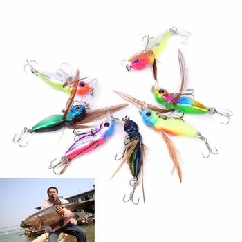 

8 Pcs Insects Style Salmon Flies Trout Single Dry Fly Fishing Lure Fly fishing Hooks
