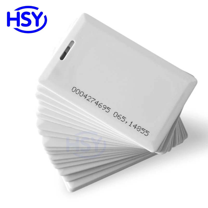 

Special Middle of Reader reading 70-100cm range RFID Proximity EM ID 1.8MM Smart Long range Clamshell Card EM4200 Cards comptibl
