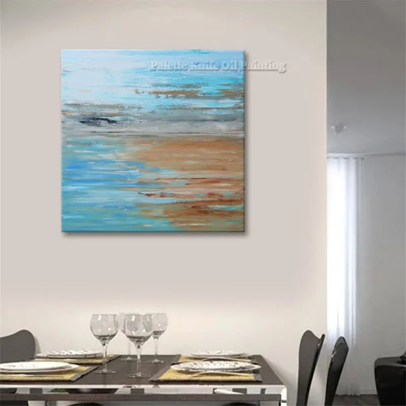 Hand painted canvas oil paintings Cheap large modern abstract oil