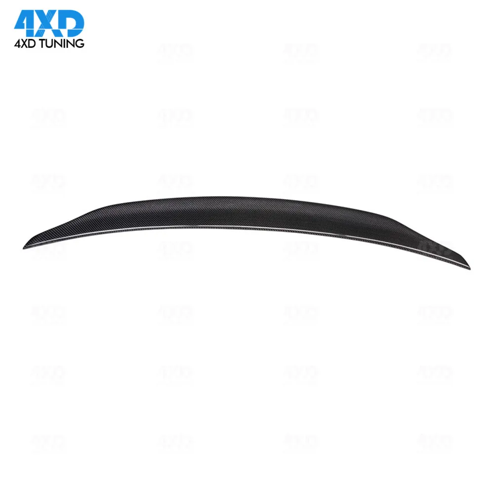 Carbon Spoiler Caractere Style For Audi A4 B8 Sedan Carbon Fiber Rear Trunk Spoiler wing styling 2009 2010 2011 2012