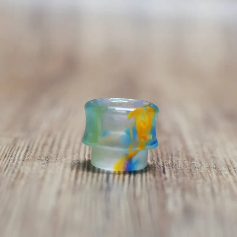 810 капельный наконечник смолы ultem для TFV8 goon атомайзер Kennedy RDA RTA танк электронные сигареты Vape аксессуары - Цвет: yellow-blue