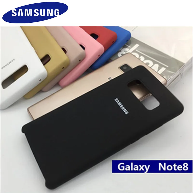 Genuine Original Samsung Silicone Case for Galaxy Note 8 SM-N9500 N950F Anti-Wear Soft TPU Protection Cover Plain |
